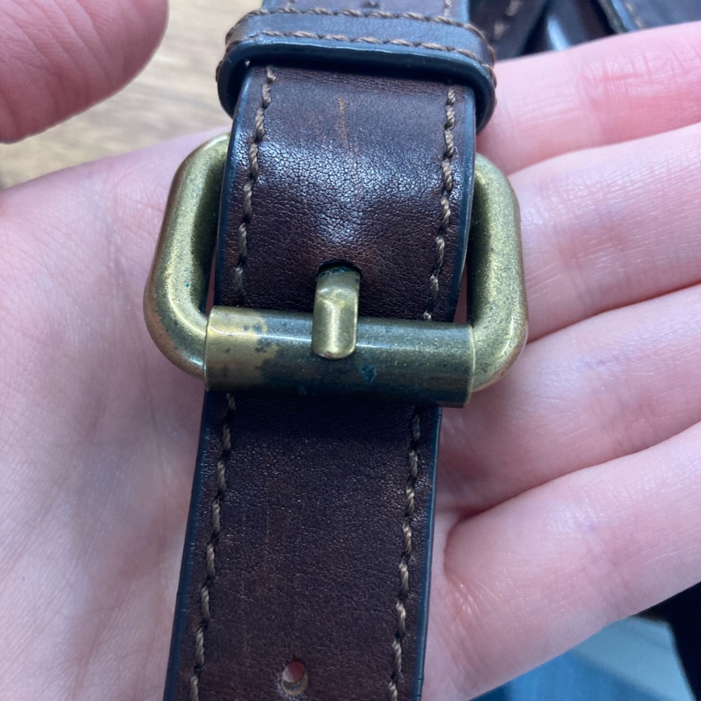 RARE Frye Roxanne Magazine Crossbody and Wallet in Dark Brown - Picture 14 of 16